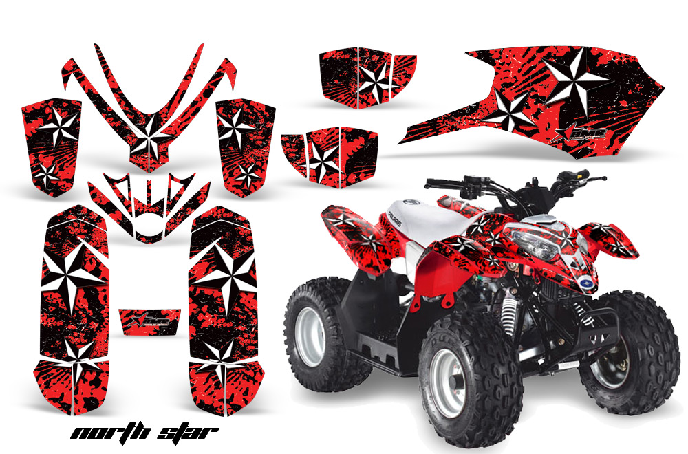 Polaris Outlaw 50 Graphics Kit NS R